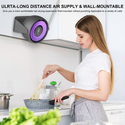 Small Desk Fan, Portable Tabletop Fan with Smart Digital Display, 100 Speeds Rechargeable Personal Fan for Bedroom Office Home